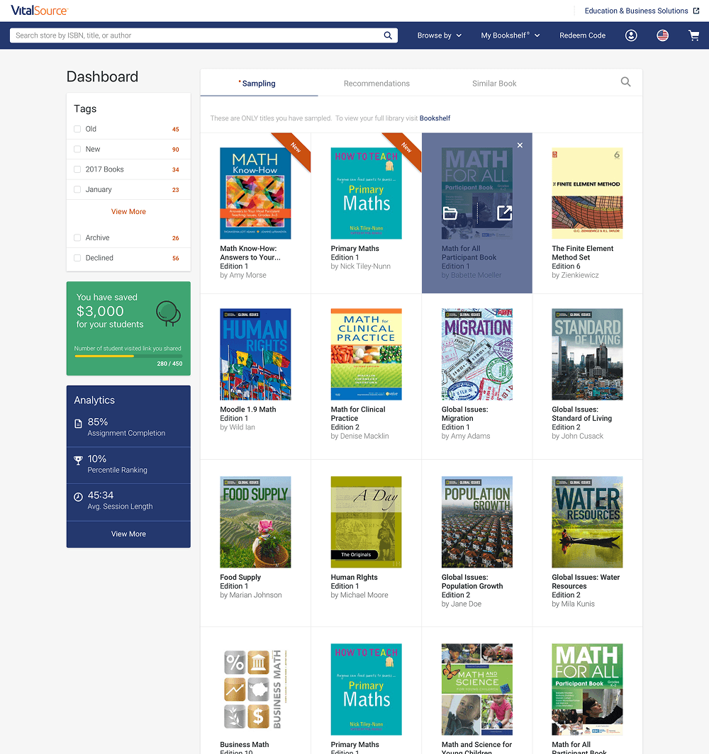 Faculty dashboard ideation